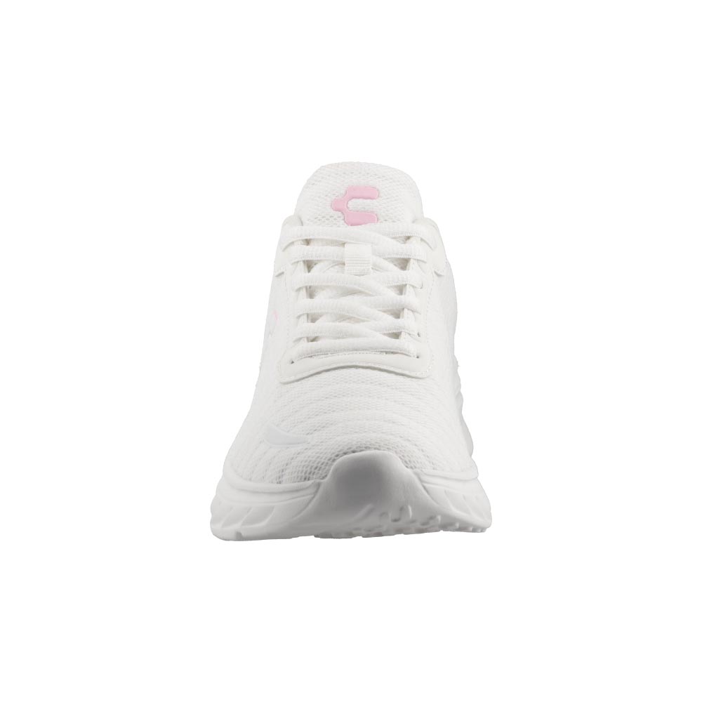 Foto 4 | Tenis Dama Deportivos Charly 43022 Blanco/rosa Talla 22 A 27 E