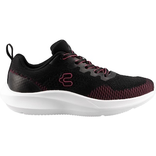 Foto 2 | Tenis Dama Deportivos Charly 43023 Negro/fiusha Comodos Casuales Talla 22 A 27 E