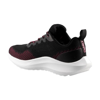 Foto 4 | Tenis Dama Deportivos Charly 43023 Negro/fiusha Comodos Casuales Talla 22 A 27 E