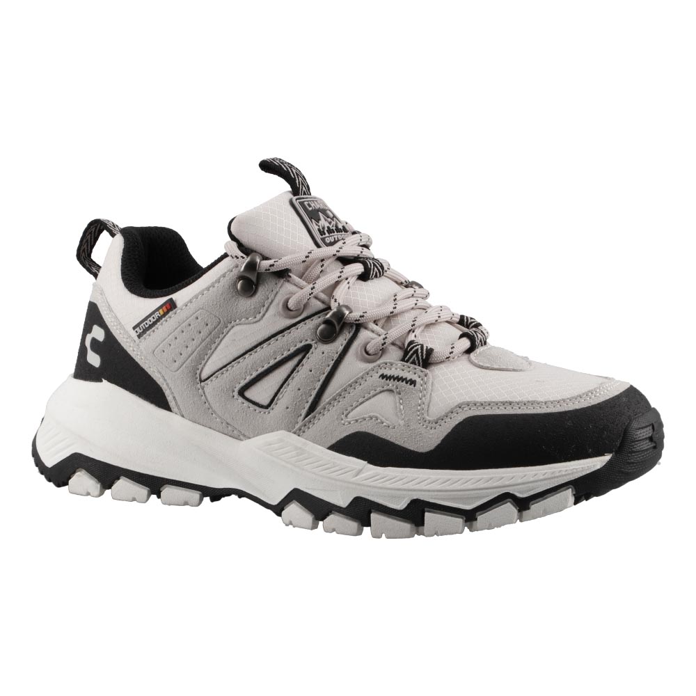 Foto 2 pulgar | Tenis Dama Charly 50579 Hiking Gris Comodo Casuales Talla 22 A 27 E