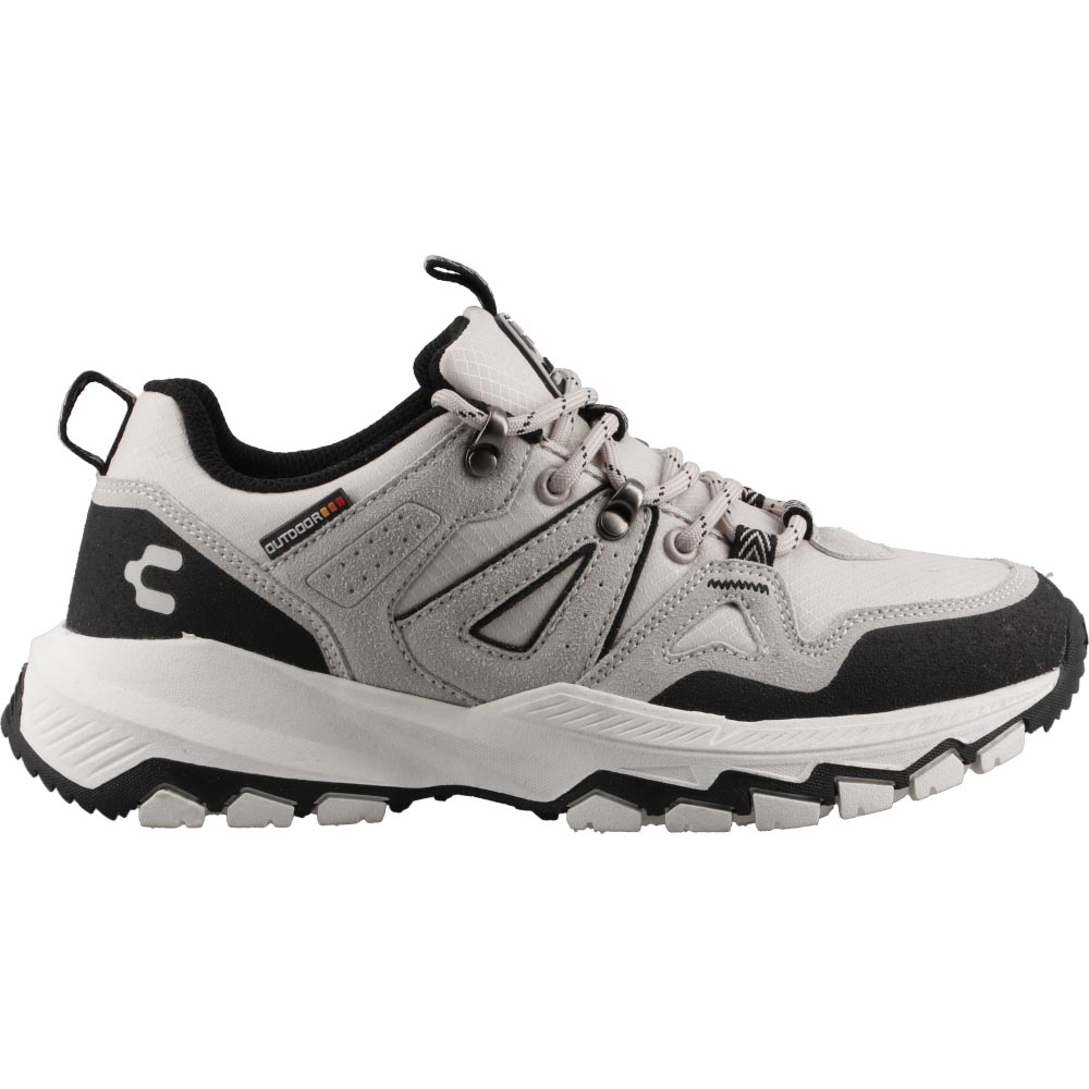 Foto 3 pulgar | Tenis Dama Charly 50579 Hiking Gris Comodo Casuales Talla 22 A 27 E