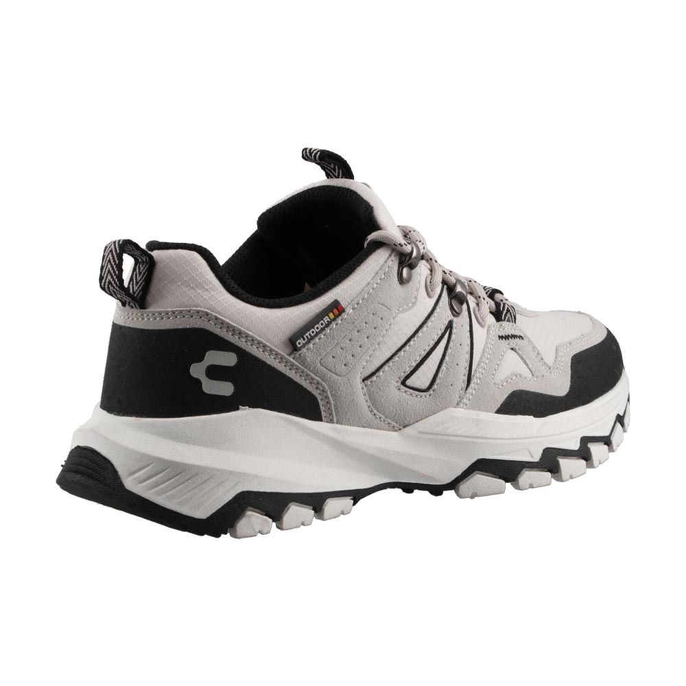 Foto 4 pulgar | Tenis Dama Charly 50579 Hiking Gris Comodo Casuales Talla 22 A 27 E