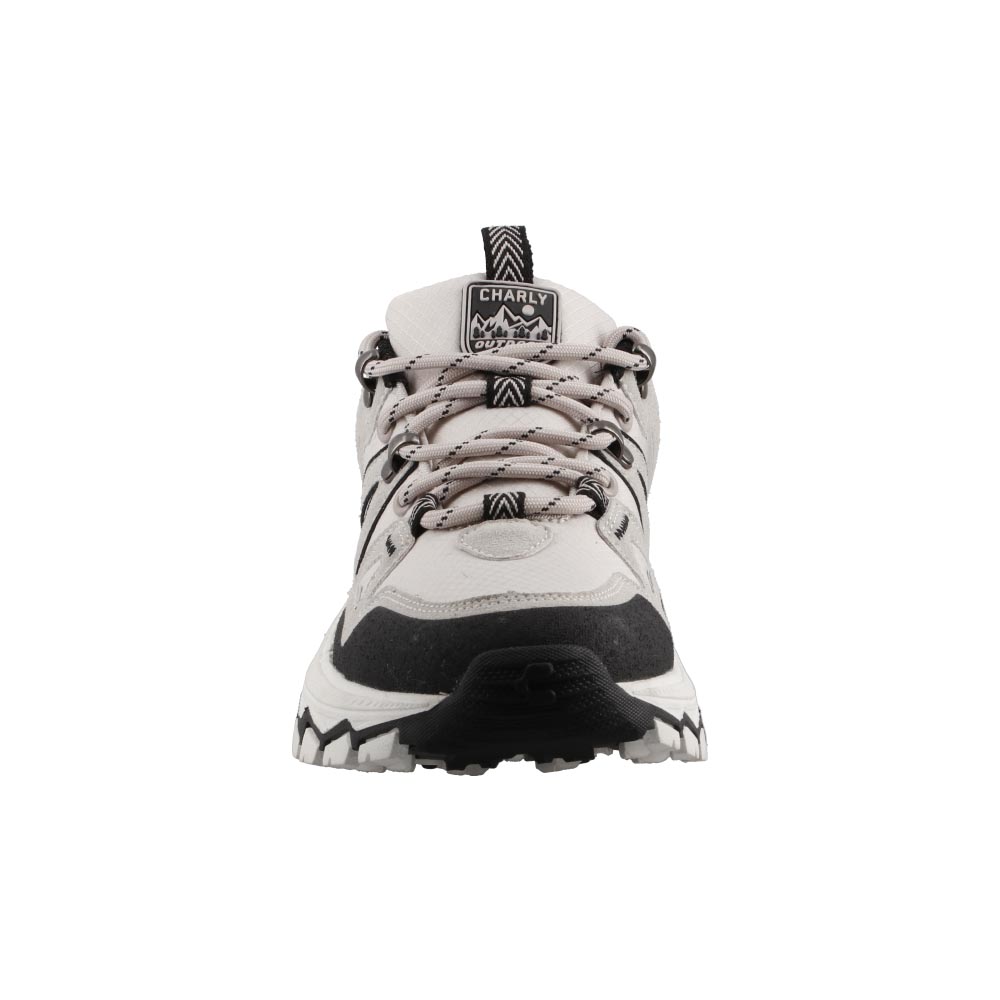 Foto 6 pulgar | Tenis Dama Charly 50579 Hiking Gris Comodo Casuales Talla 22 A 27 E