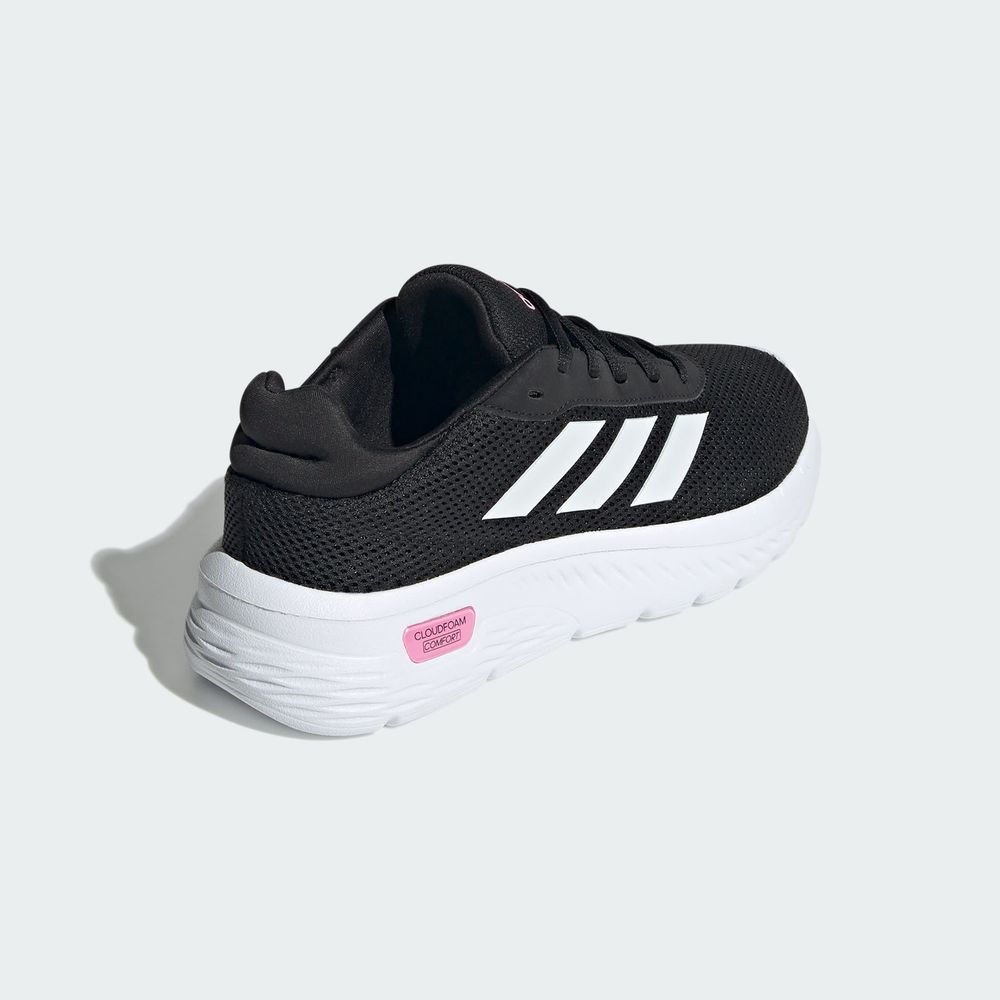 Foto 8 pulgar | Tenis Cloudfoam Comfy Adidas Negro Mujer