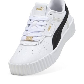 Foto 4 | Tenis Puma Carina 3.0 Luxe Para Mujer Negro