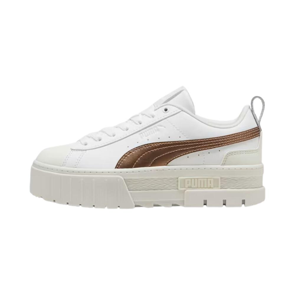 Foto 2 pulgar | Tenis Puma Mayze Glow-up Blancos para Mujer