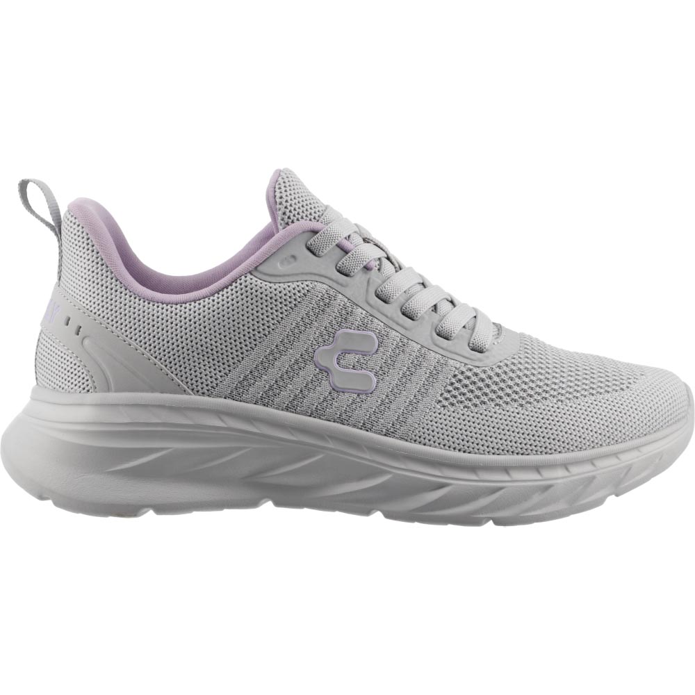 Foto 3 pulgar | Tenis Deportivo Dama Charly 59608 Gris/lila Dama Comodos Talla 22 A 27 E