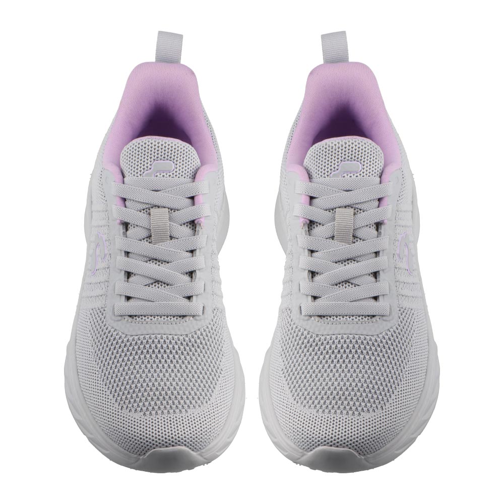 Foto 7 pulgar | Tenis Deportivo Dama Charly 59608 Gris/lila Dama Comodos Talla 22 A 27 E