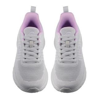 Foto 6 | Tenis Deportivo Dama Charly 59608 Gris/lila Dama Comodos Talla 22 A 27 E
