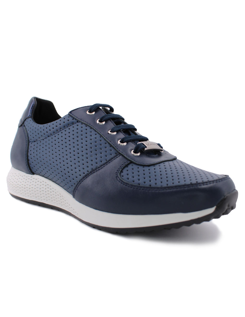 Foto 2 pulgar | Tenis Manet Azul Marino para Mujer