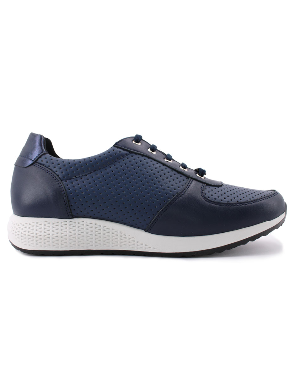 Foto 3 pulgar | Tenis Manet Azul Marino para Mujer