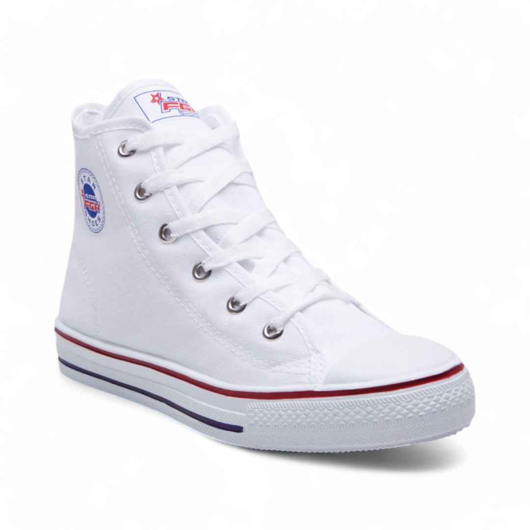 Foto 1 | Tenis Calzado Watanabe Blanco Botines