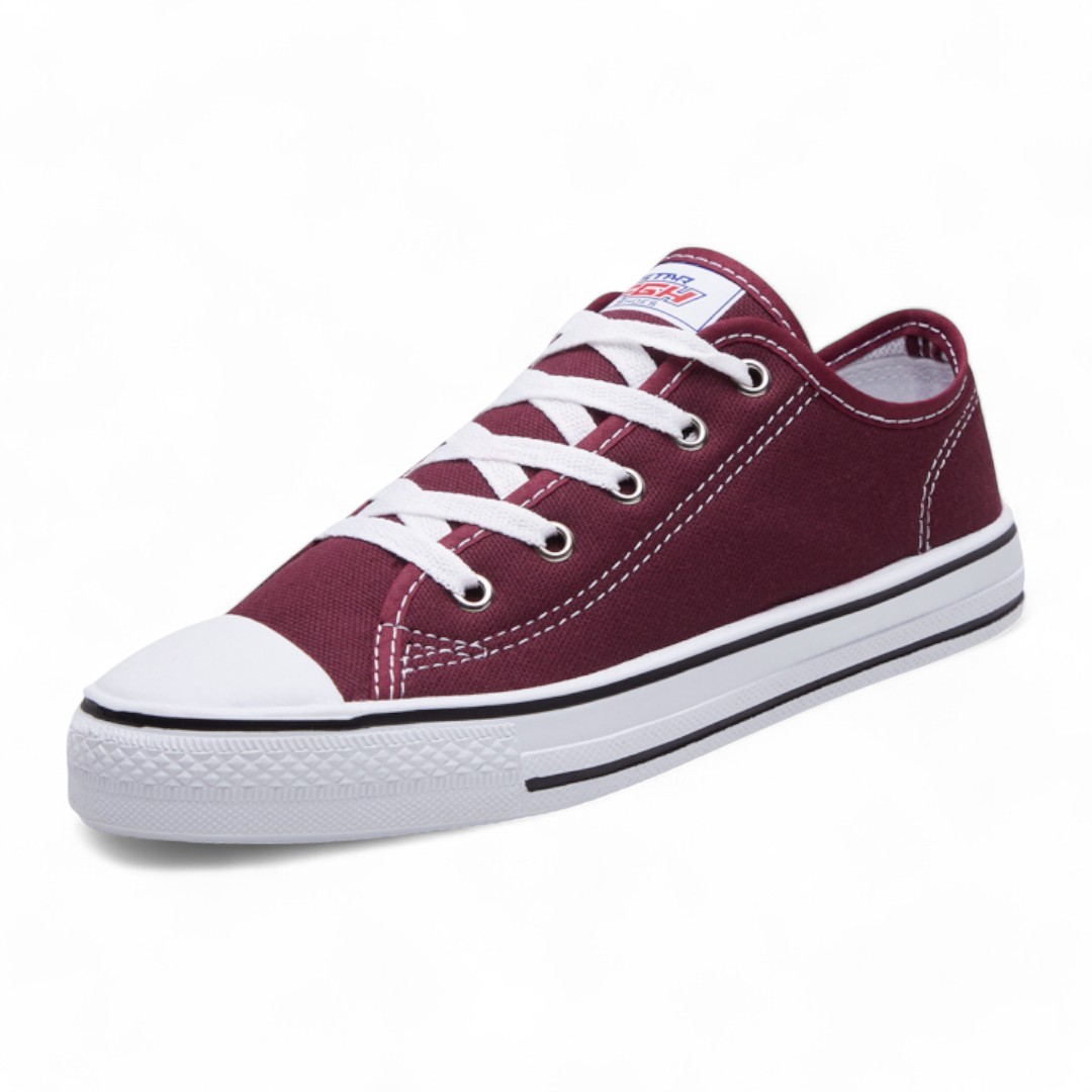 Tenis Calzado Watanabe Tinto Con Costuras