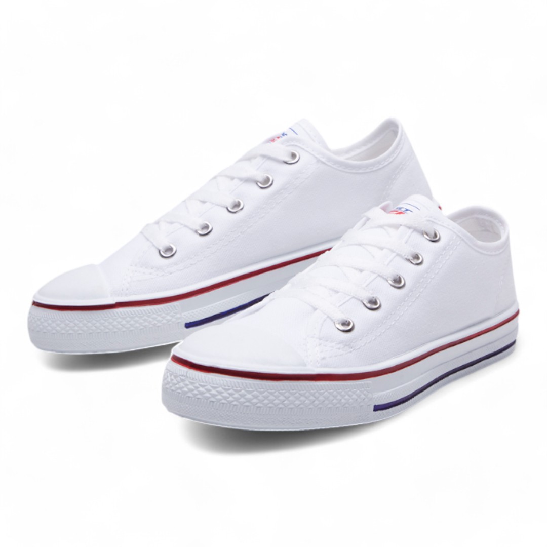 Foto 4 | Tenis Calzado Watanabe Blanco Plano