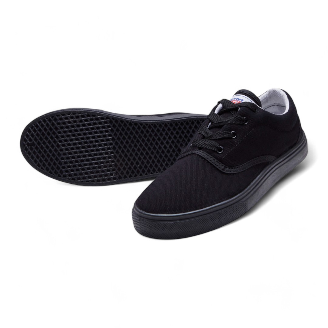 Foto 4 pulgar | Tenis Calzado Watanabe Negro Textil Monocromático