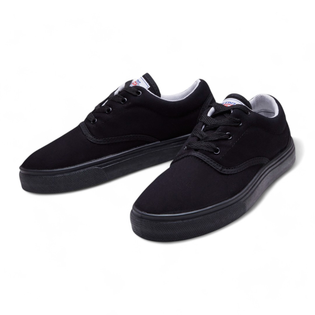 Foto 5 pulgar | Tenis Calzado Watanabe Negro Textil Monocromático