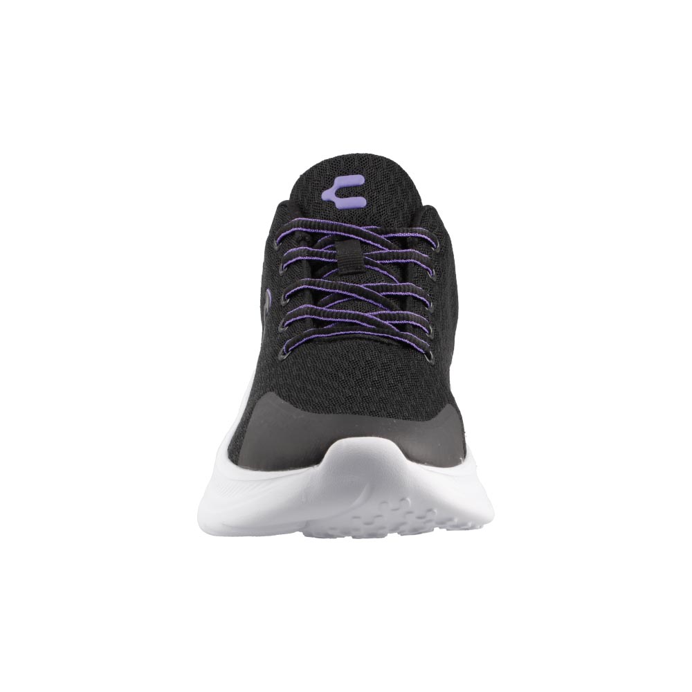 Foto 5 | Tenis Deportivo Mujer Charly 43026 Negro Entrenamiento Comodos Originales Talla 22 A 27 E
