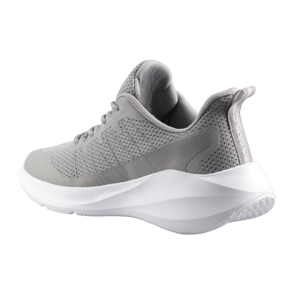 Foto 5 | Tenis Deportivos Mujer Charly 59975 Gris Comodos Dama De Entrenamiento Gym Talla 22 A 27 E