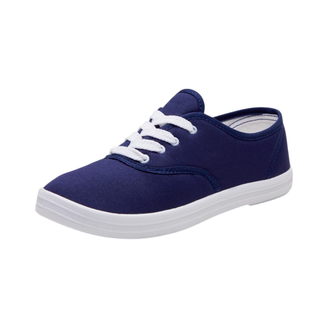 Foto 2 pulgar | Tenis Calzado Watanabe Azul Marino Textil Confort
