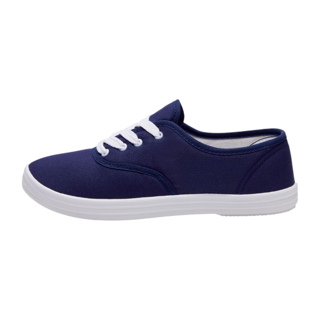 Foto 3 pulgar | Tenis Calzado Watanabe Azul Marino Textil Confort
