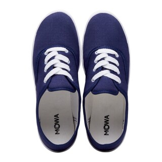Foto 4 | Tenis Calzado Watanabe Azul Marino Textil Confort