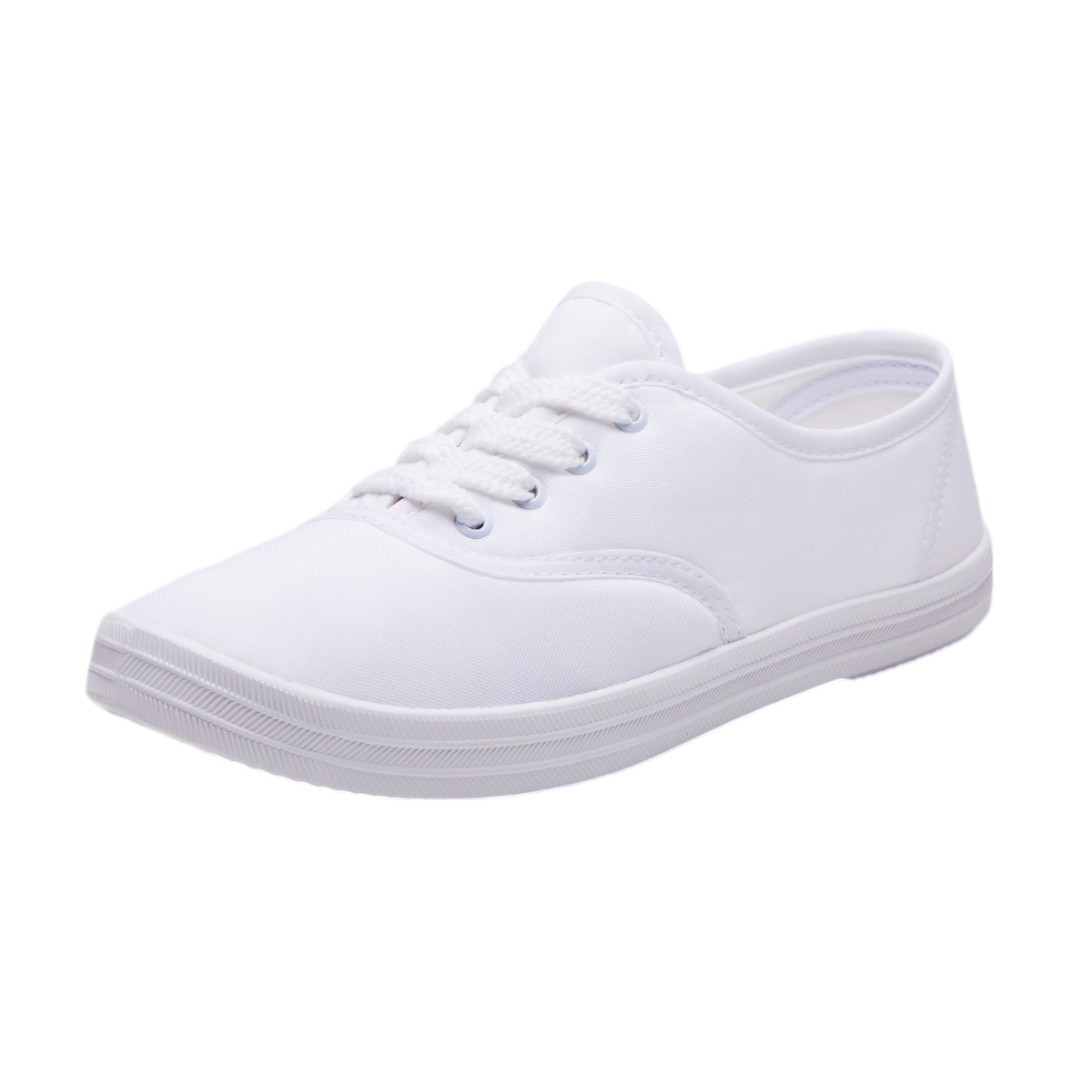 Foto 2 pulgar | Tenis Calzado Watanabe Blanco Textil Confort