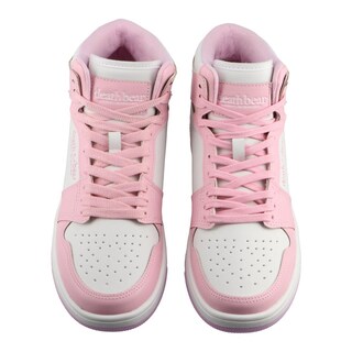 Foto 6 | Tenis Mujer Death Bear 333 Blanco/rosa Tipo Bota Urbanos Casual Dama Talla 22 A 25.5 M
