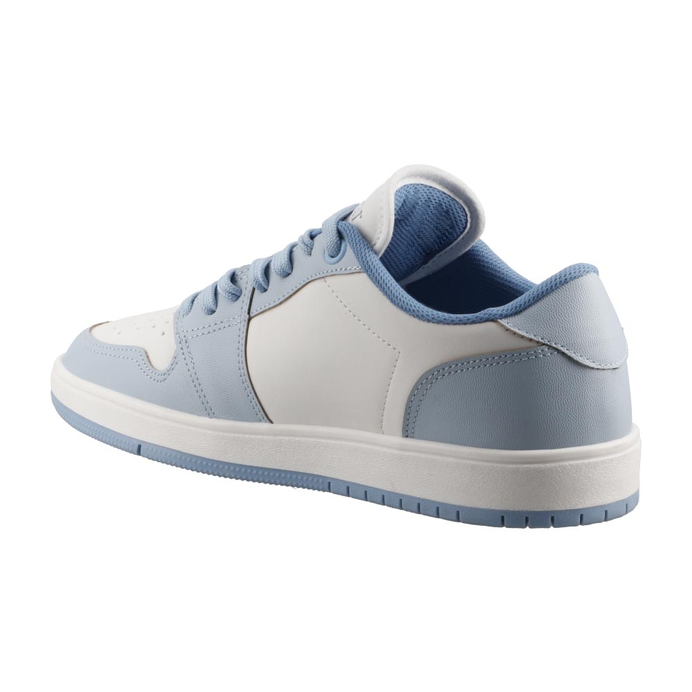 Foto 5 pulgar | Tenis Dama Death Bear 407 Blanco - Azul Casuales Mujer Talla 22 A 26 M