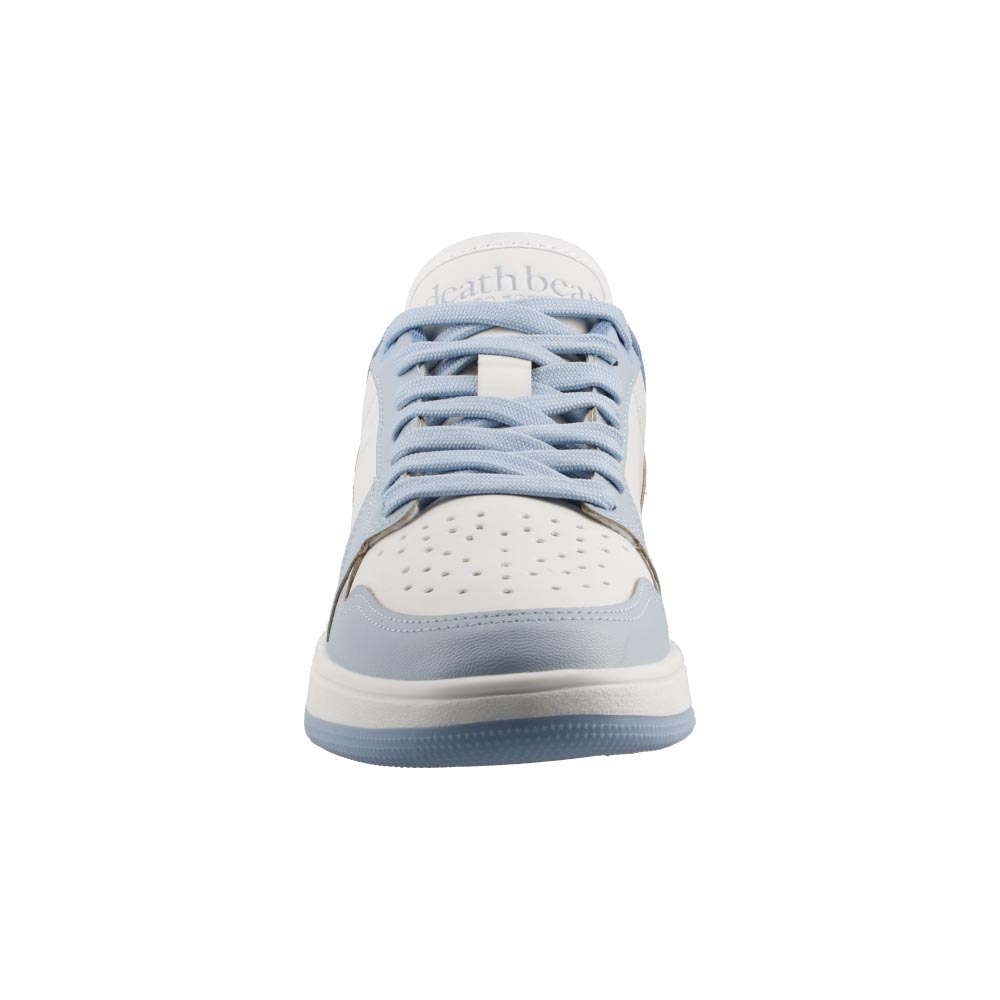 Foto 6 pulgar | Tenis Dama Death Bear 407 Blanco - Azul Casuales Mujer Talla 22 A 26 M