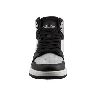Foto 5 | Tenis Mujer Death Bear 333 Negro / Plata Tipo Bota Urbanos Casual Dama Talla 22 A 25.5 M