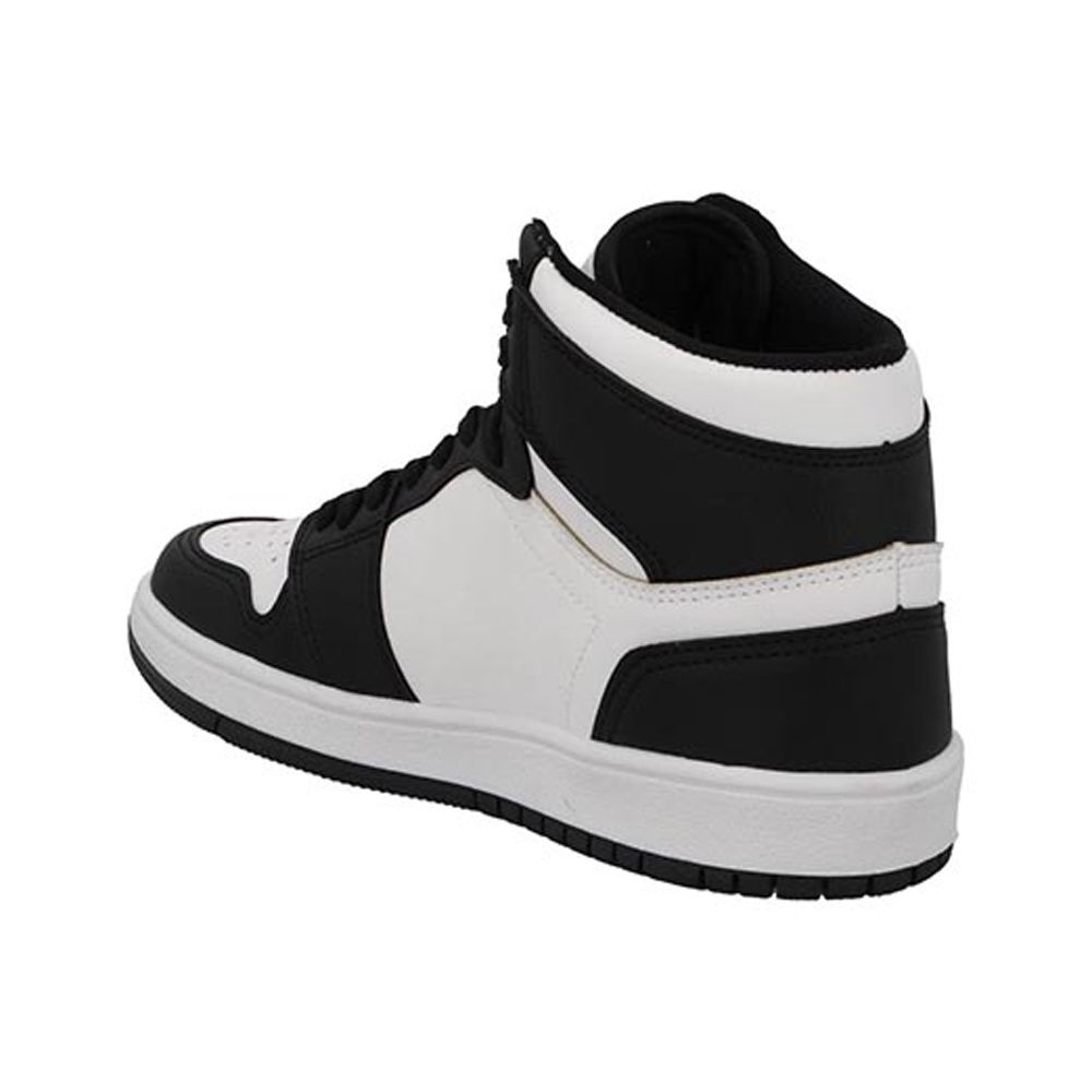 Foto 5 pulgar | Tenis Mujer Death Bear 333 Blanco/negro Tipo Bota Urbanos Casual Dama
