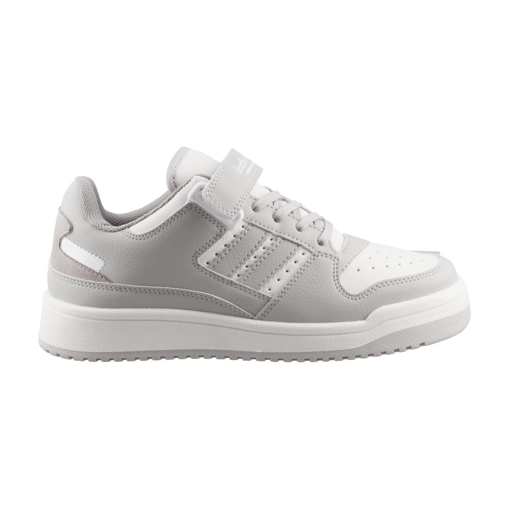 Foto 2 pulgar | Tenis Dama Death Bear 318 Blanco/gris Casuales Mujer Talla 22 A 26 M