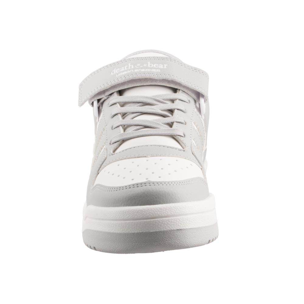 Foto 6 pulgar | Tenis Dama Death Bear 318 Blanco/gris Casuales Mujer Talla 22 A 26 M