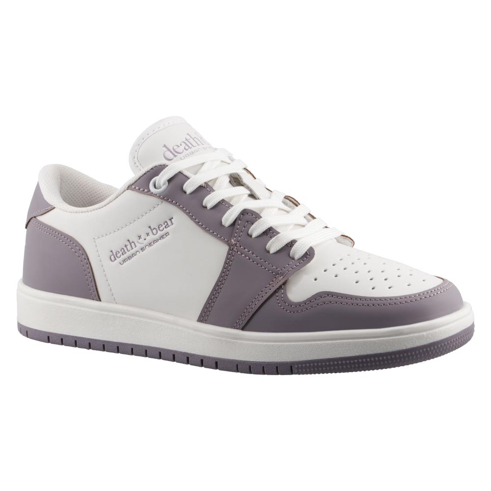 Foto 3 pulgar | Tenis Dama Death Bear 407 Blanco/lila Casuales Mujer Talla 22 A 26 M