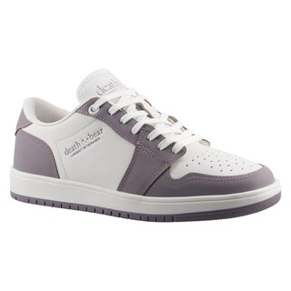 Foto 2 | Tenis Dama Death Bear 407 Blanco/lila Casuales Mujer Talla 22 A 26 M