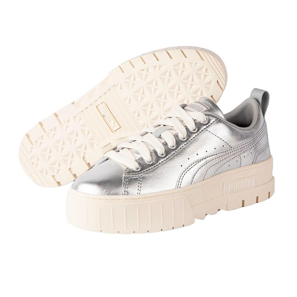 Foto 6 pulgar | Tenis Puma Mayze Chrome Wns Mujer Moderno Plateado