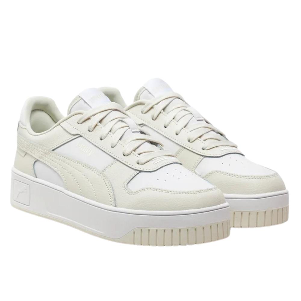 Foto 5 pulgar | Tenis Puma Carina Street Mujer Plataforma Blanco Blanco