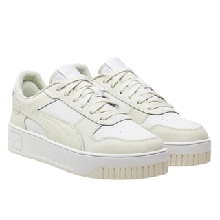 Foto 4 | Tenis Puma Carina Street Mujer Plataforma Blanco Blanco