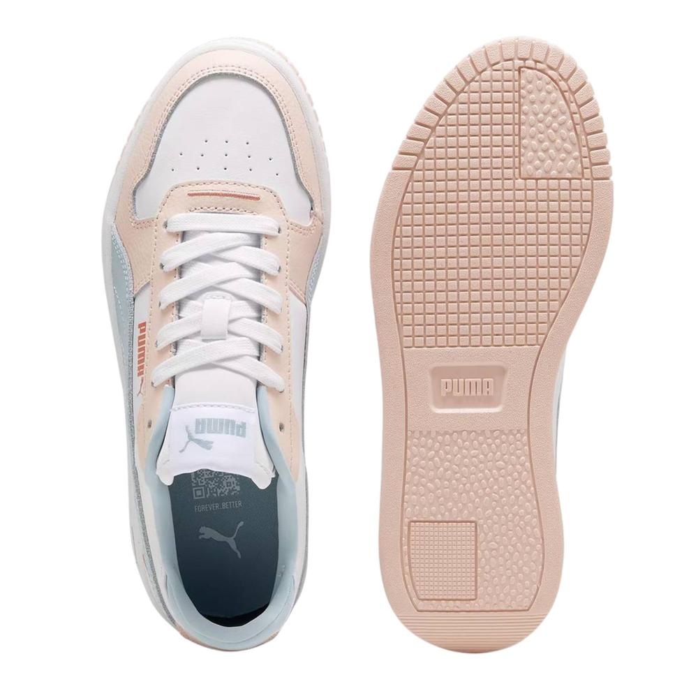 Foto 5 pulgar | Tenis Puma Carina Street Jr Mujer Girly Blanco