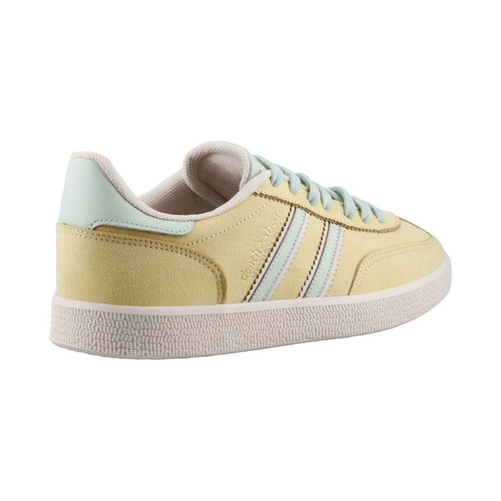 Foto 4 pulgar | Tenis Dama Casual Death Bear 409 Amarillo Tenis Urbano Talla 22 A 26e