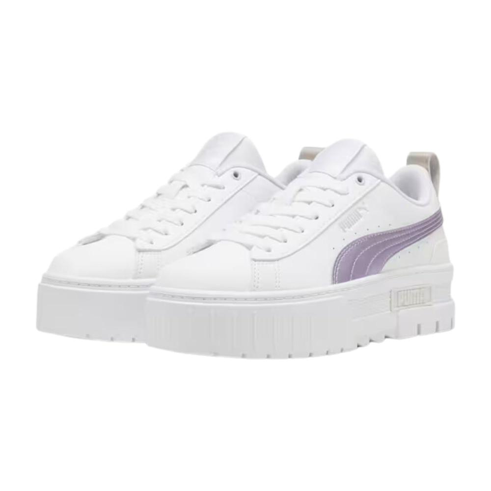 Foto 3 pulgar | Tenis Puma Mayze Glow-up Wns Mujer Blanco
