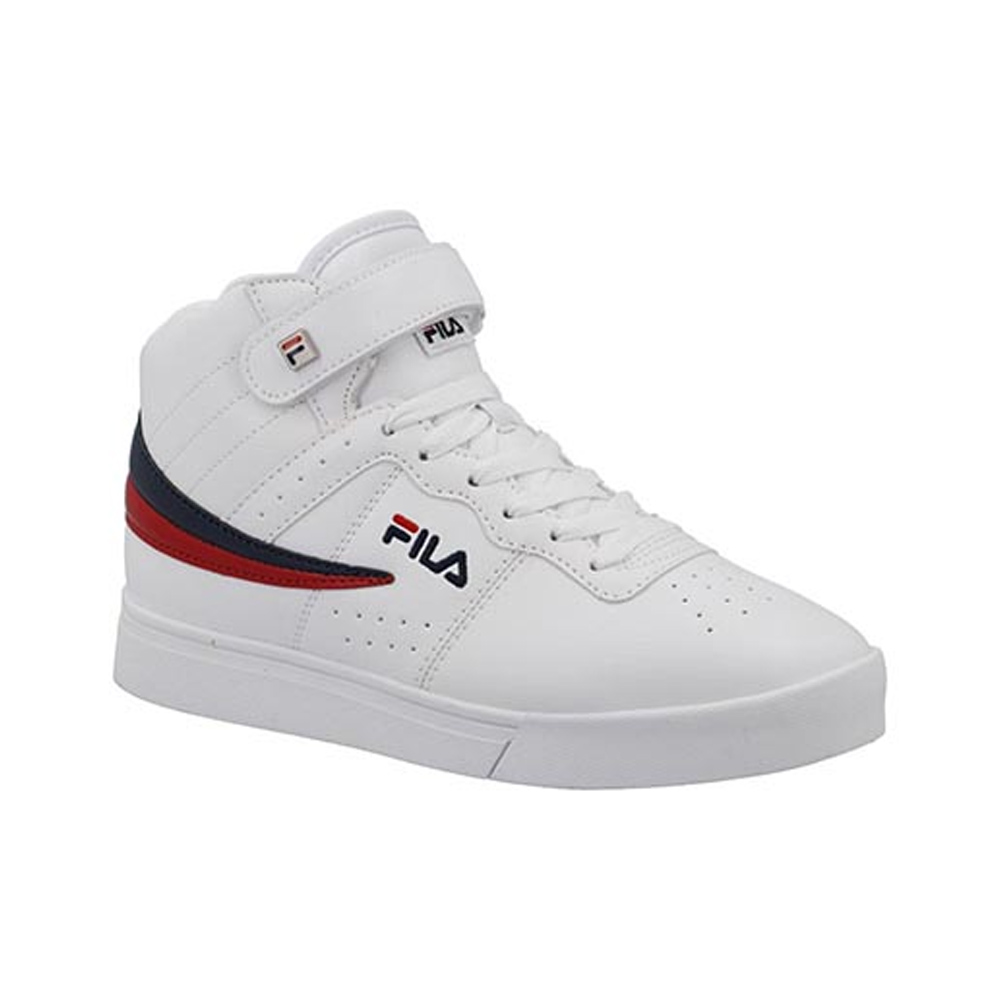 Foto 4 pulgar | Tenis De Mujer Tipo Botin Fila 101125 Blanco Tenis Casual De Dama Talla 23 A 27 E