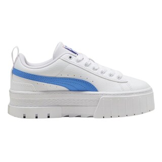 Foto 1 | Tenis Puma Mayze Lth Jr Blancos para Mujer