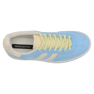 Foto 5 | Tenis Con Cordones Exterior Textil Color Azul Para Mujer De Rbcollection