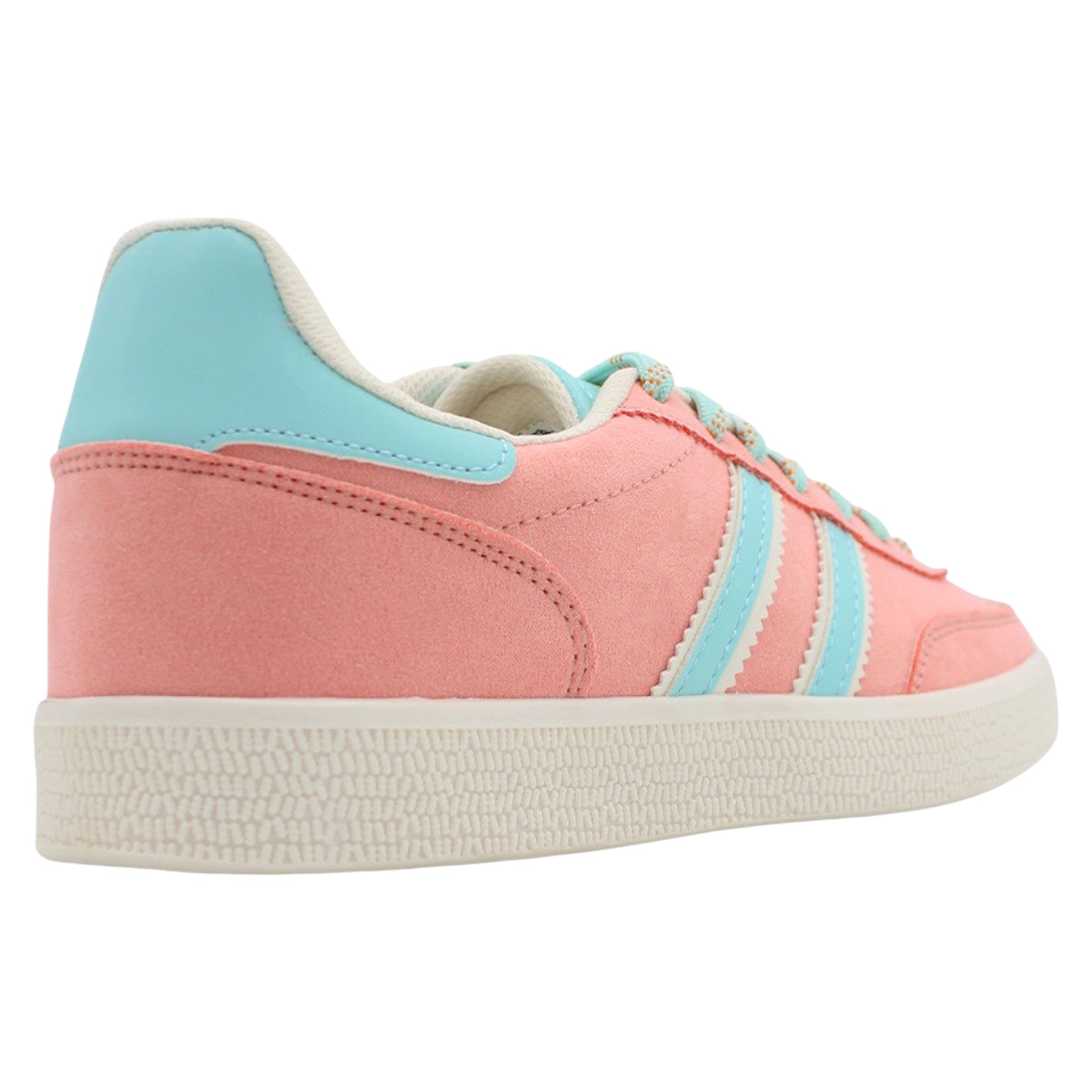 Foto 3 pulgar | Tenis Con Cordones Exterior Textil Color Rosa Para Mujer De Rbcollection