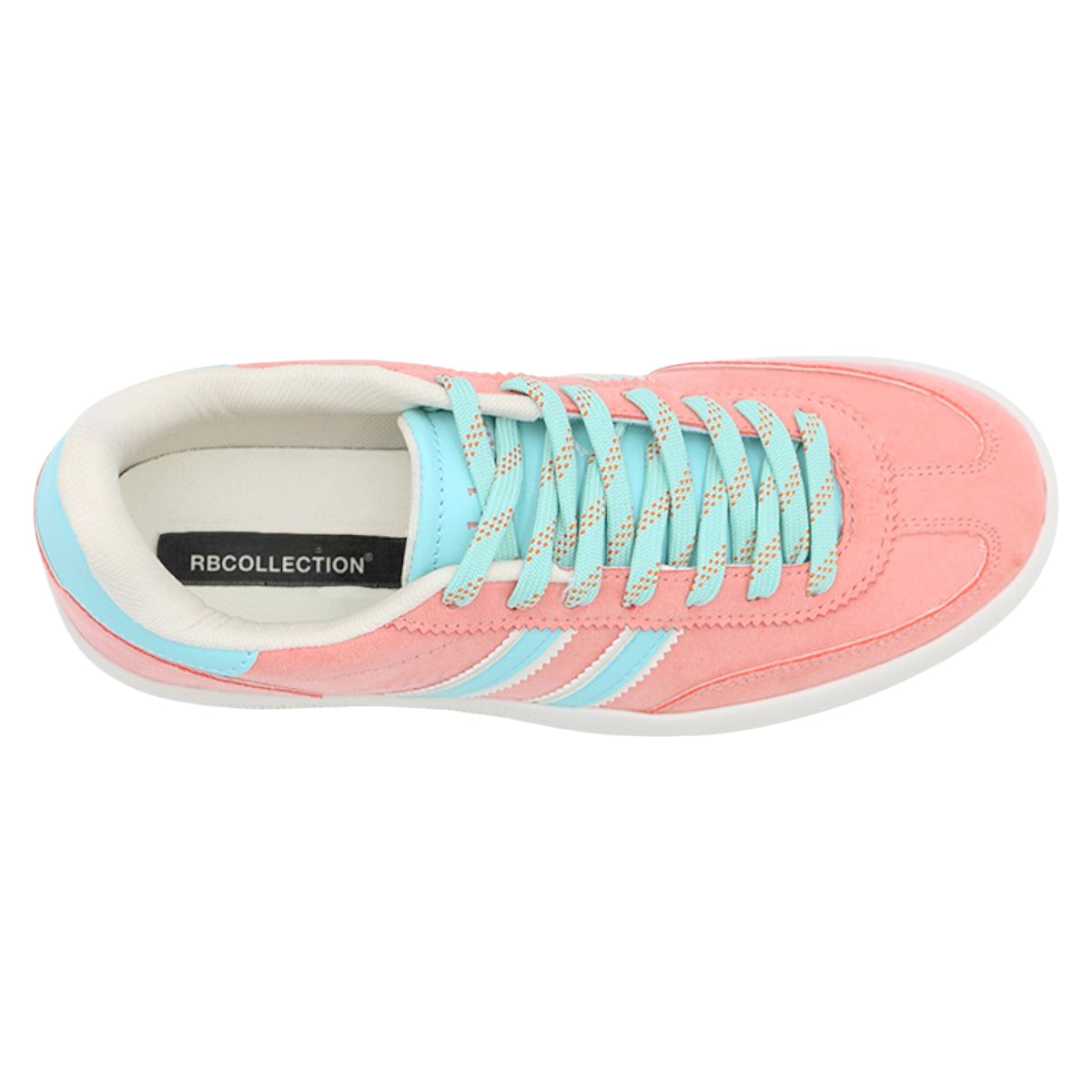 Foto 5 pulgar | Tenis Con Cordones Exterior Textil Color Rosa Para Mujer De Rbcollection
