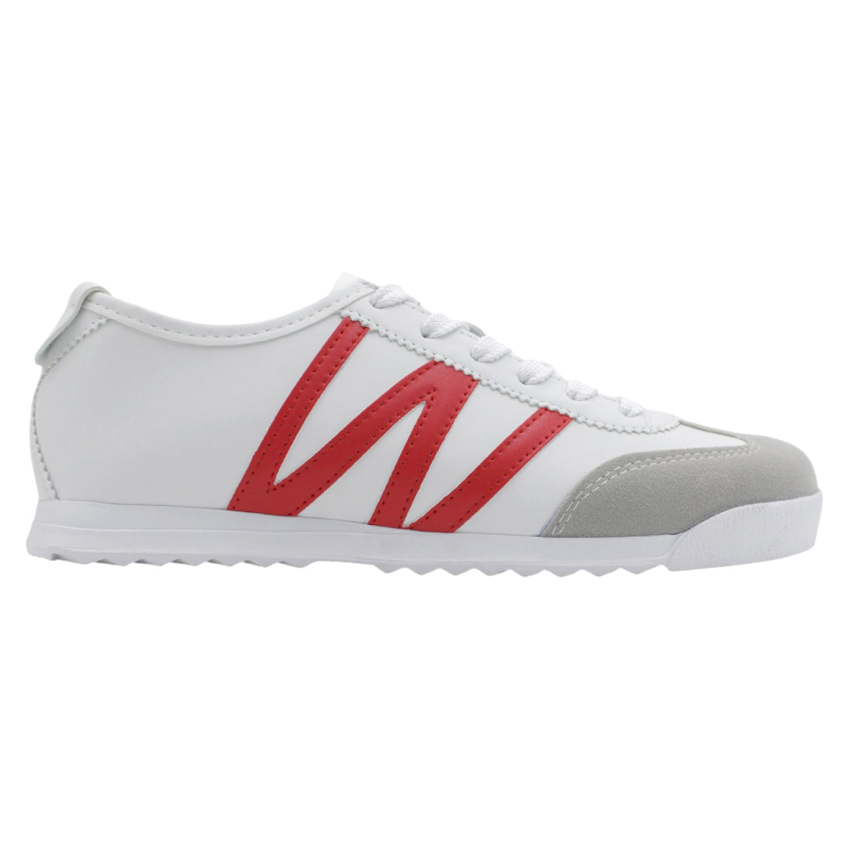 Foto 3 pulgar | Tenis Con Cordones Exterior Piel Vegana Color Blanco Para Mujer De Rbcollection
