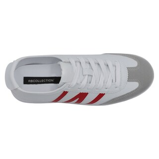 Foto 5 | Tenis Con Cordones Exterior Piel Vegana Color Blanco Para Mujer De Rbcollection