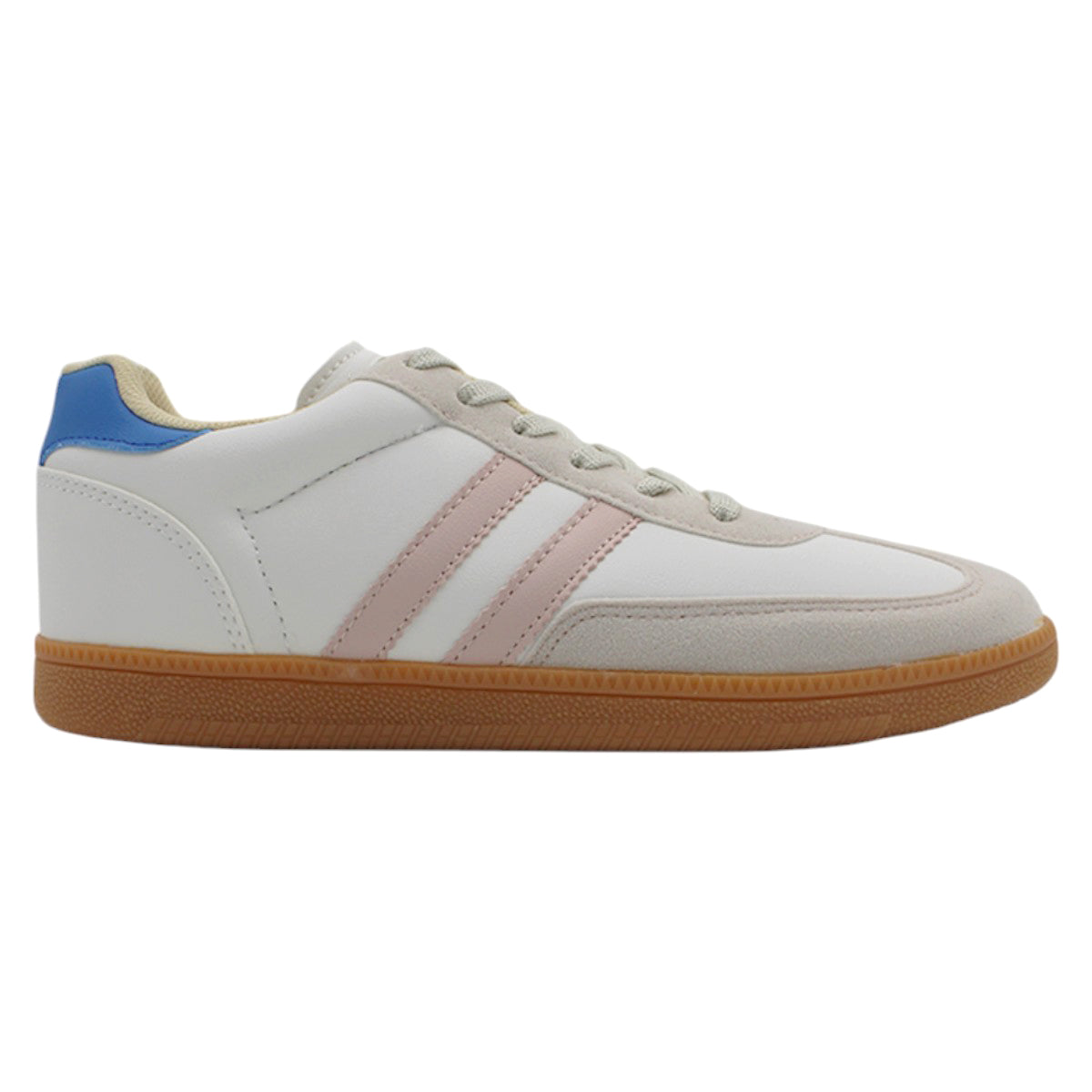Foto 2 | Tenis Con Cordones Exterior Piel Vegana Color Late Para Mujer De Rbcollection
