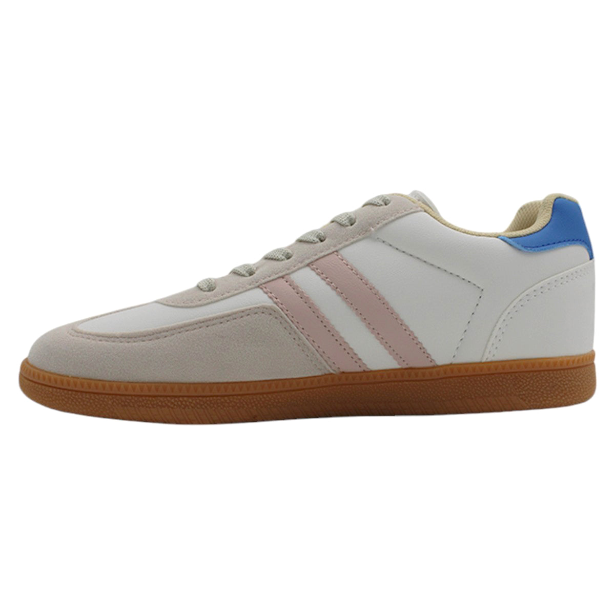 Foto 5 pulgar | Tenis Con Cordones Exterior Piel Vegana Color Late Para Mujer De Rbcollection